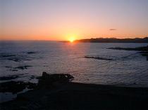 夕日